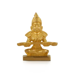 Annapuran Devi Murti - 2 Inches | Brass Idol/ Annapoorani Statue/ Annapurna Idol for Pooja