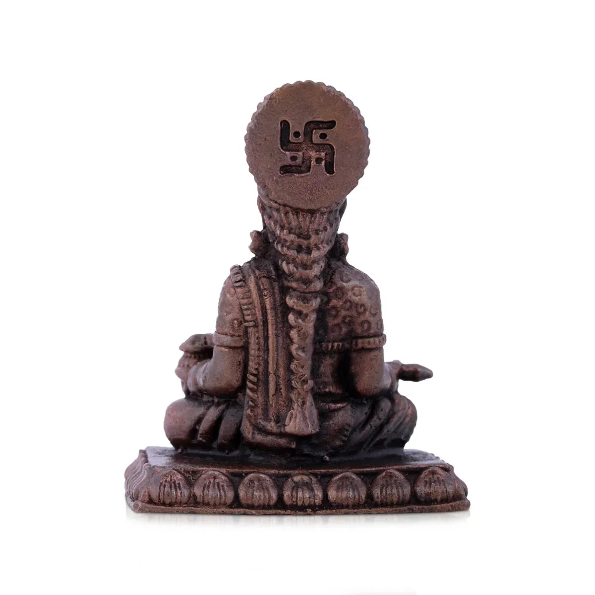 Annapurna Devi Murti - 1.5 x 1 Inches | Copper Idol / Annapoorani Idol for Pooja/ 50 Gms Approx