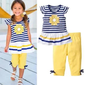 Baby Kids Clothes Suit Children Short Sleeve