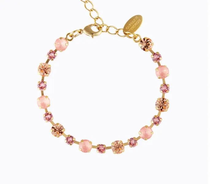 Caroline Svedbom Calanthe Gold Bracelet Flamingo Combo