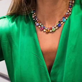 Caroline Svedbom Pomono Necklace - Rainbow Combo