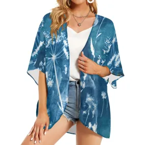 Dandelion Women's Chiffon Kimono