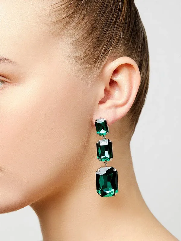 Fifi Emerald Earrings