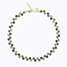 Fiona Necklace / Green Combo