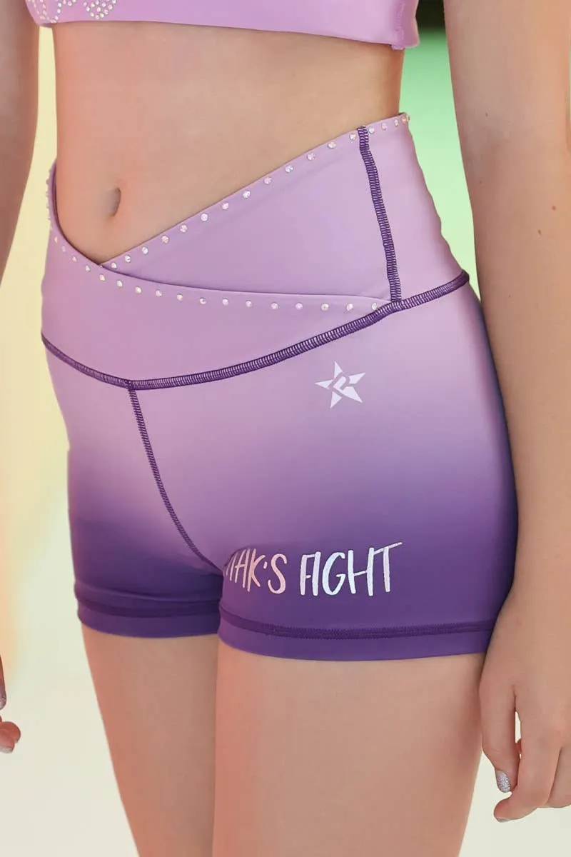 Lux Waist Compression Short in Mak's Fight - Special Order