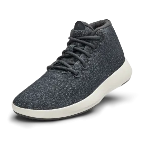 Men's Wool Runner-up Mizzles - Dark Grey (Natural White Sole)