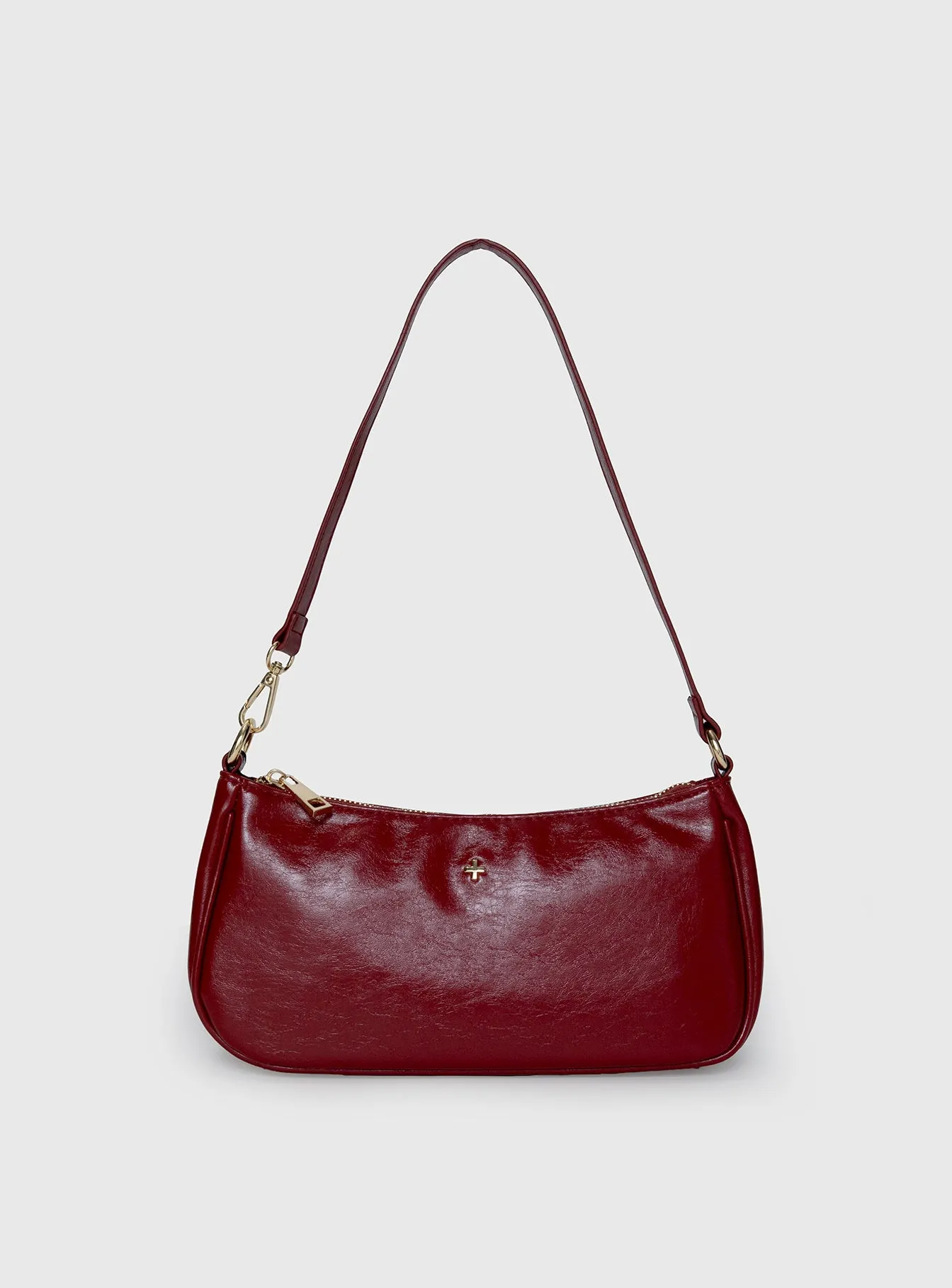 Piper Shoulder Bag Cherry Red