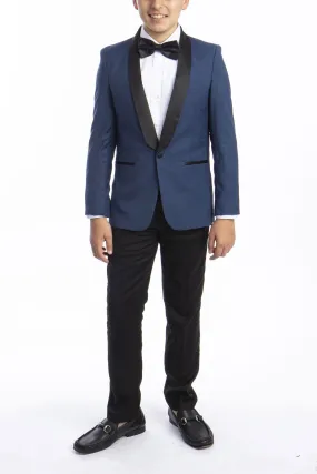 Trent Perry Ellis Kids Indigo 5-Piece Tuxedo